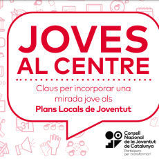 Joves al Centre: Desplegable sobre l'elaboració de Plans Locals de Joventut (PLJ)