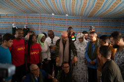 El CNJC al X Congrés de la UJSARIO al Sàhara Occidental thumbnail