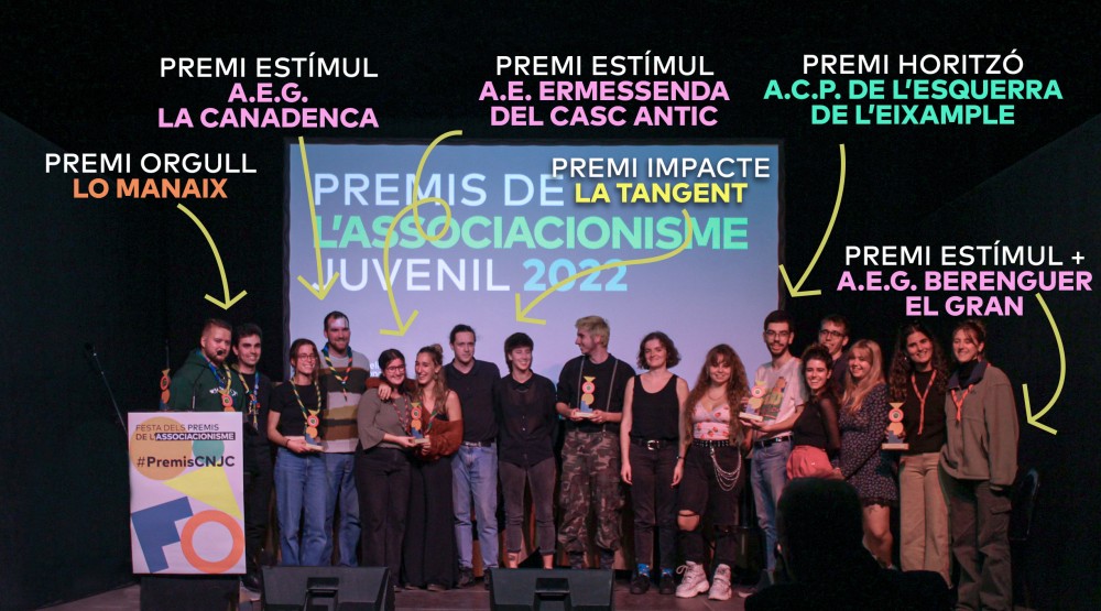 20a edició dels Premis de l'Associacionisme Juvenil!