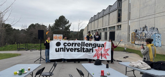 El moviment universitari estudiantil engega el primer Correllengua Universitari