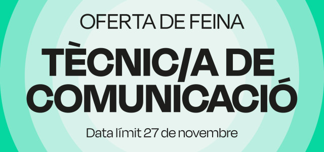 Tècnic/a de Comunicació