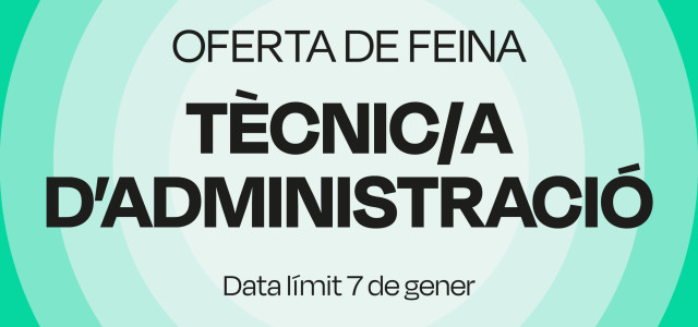 Tècnic/a d'Administració
