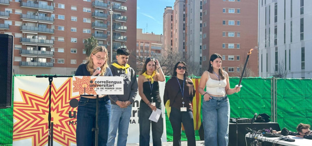 La URV inicia el Correllengua Universitari per reivindicar el català a les universitats