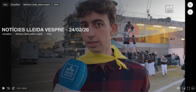 La flama del Correllengua Universitari arriba a la UdL