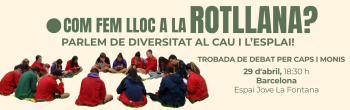 Trobada de debat sobre diversitat al cau i l'esplai - Barcelona