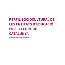 Perfil sociocultural de les entitats del lleure de Catalunya. Diagnosi i línies estratègiques