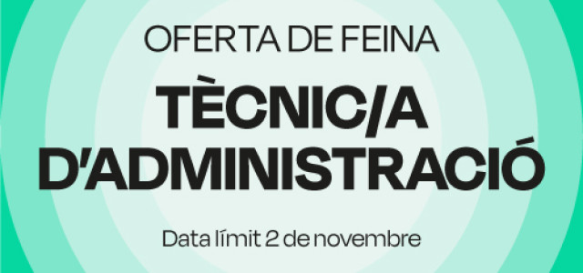 Tècnic/a d'Administració